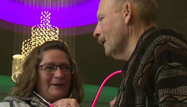 A mom who lost her daughter to asthma was able to listen to her child's heart beat in the chest of h...