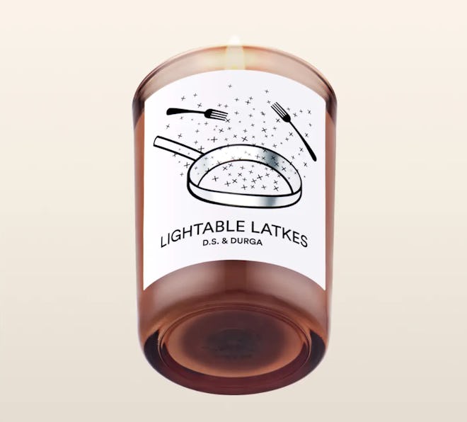 Lightable Latkes Candle