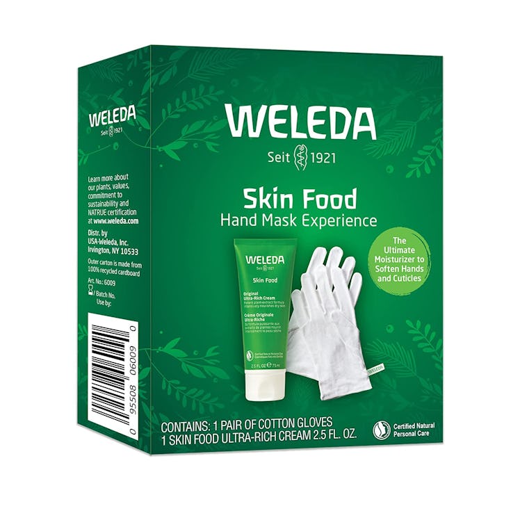 weleda skin food hand mask experience is the best multi use hand mask set