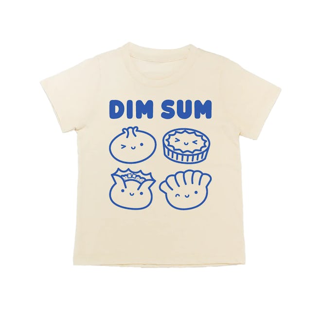 Dim Sum Tee!  Screen printed on a super soft 100% organic cotton tee made in the USA. 