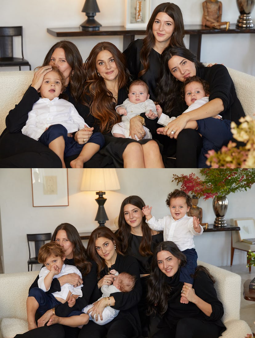 From left: Louis Chemla-McClellan, Lori Chemla, Alexandra Chemla, Julien Chemla-McClellan, Lili Chem...