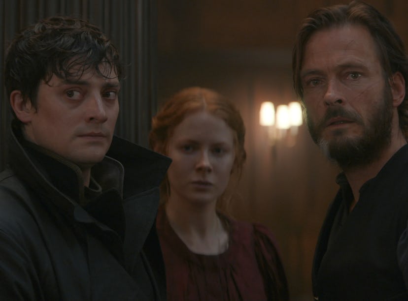 Aneurin Barnard, Emily Beecham, Andreas Pietschmann in 1899