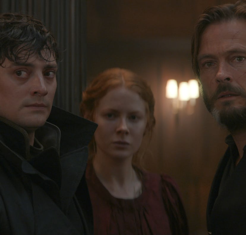 Aneurin Barnard, Emily Beecham, Andreas Pietschmann in 1899