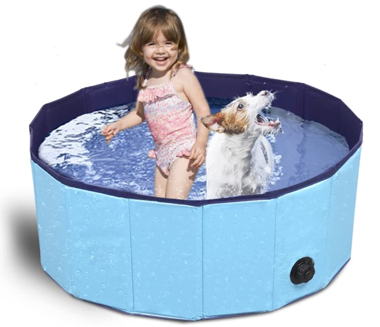 TMbsfatn Foldable Dog Pool