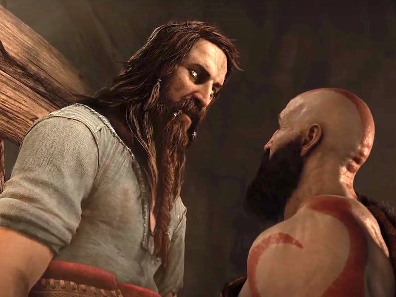 god of war ragnarok tyr and kratos