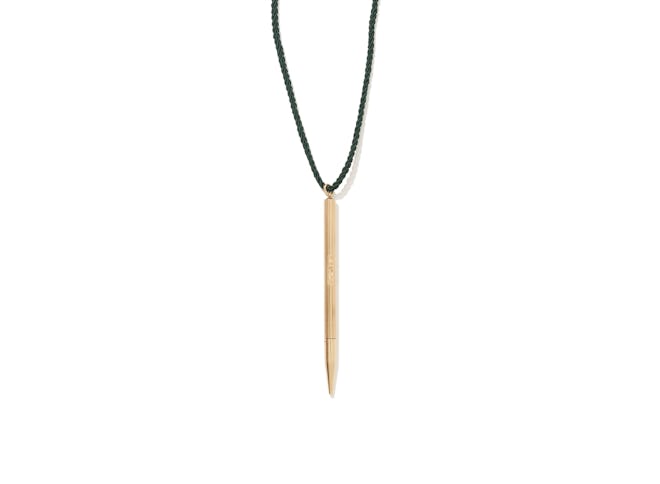 Estelle Galerie gold pencil necklace
