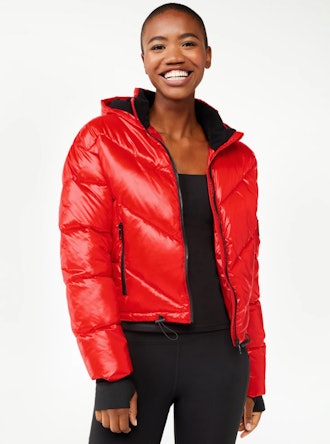 Love & Sports Cropped Puffer