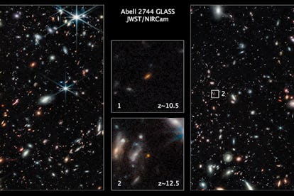 最远的两个星系迄今为止在这些韦伯太空望远镜捕获的照片……