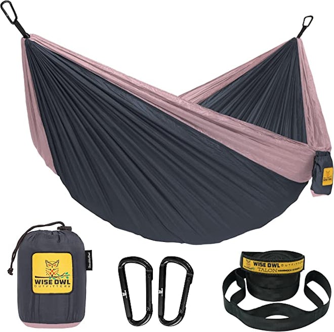 Wise Owl Outfitters Portable Hammock w/ Tree Straps