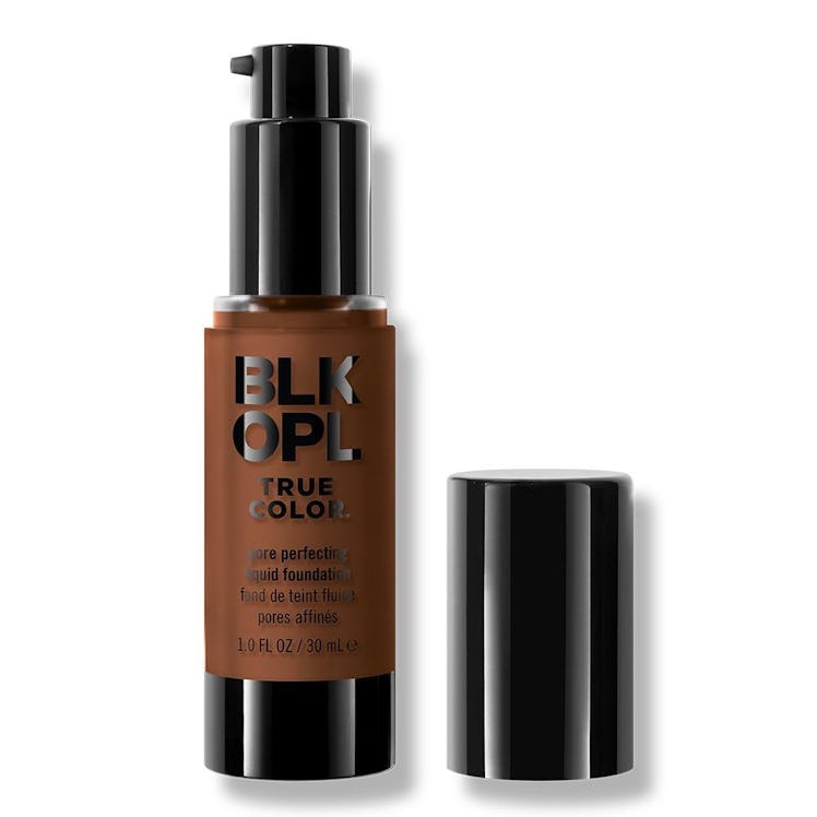black opal true color pore perfecting liquid foundation is the best foundation for dark skin tones w...