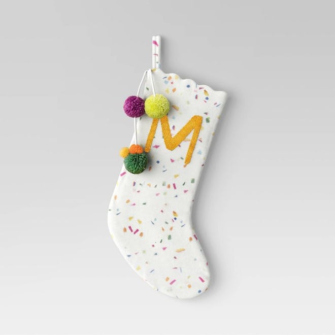 Felt Monogram Stocking
