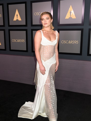 Florence Pugh at the 2022 Governors Awards
