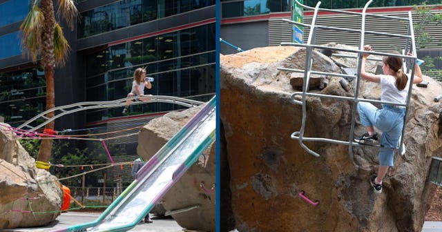 A new adventure playground in Melbourne, Australia has parents rethinking playground safety.