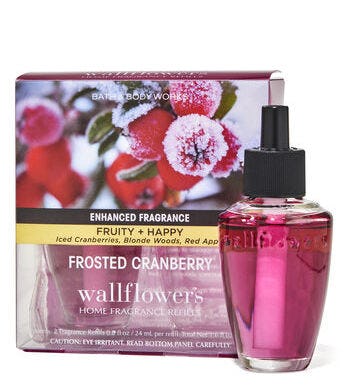 Bath &amp; Body Works Frosted Cranberry Wallflowers Fragrance Refills, 2-Pack