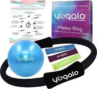 Yogalo Pilates Ring and Ball Set 