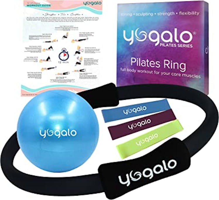 Yogalo Pilates Ring and Ball Set 