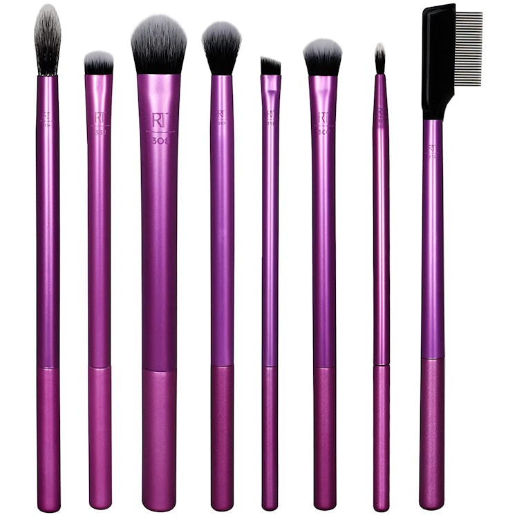 real techniques everyday eye essentials makeup brush kit is the best blending brush set for eyeshado...