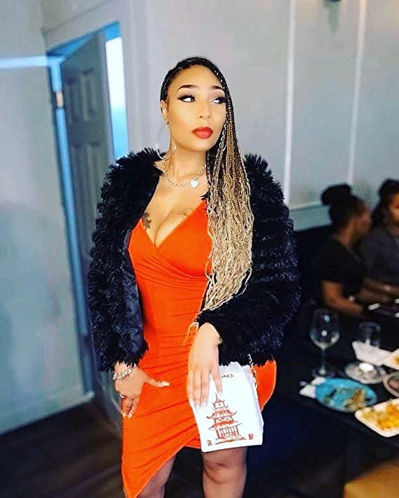 Inorin Shaggy Faux Fur Parka Jacket