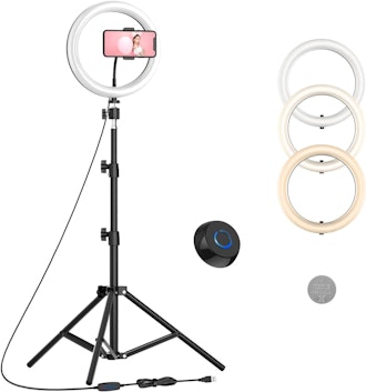 Ring Light With Tripod & Remote