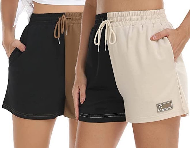 EUISVI Sweat Shorts (2-Pack)