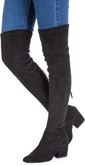 N.N.G Over Knee Long Suede Boots