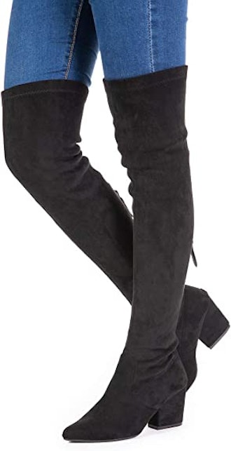 N.N.G Over Knee Long Suede Boots   