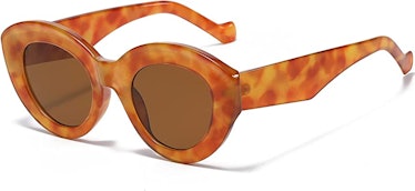 AIEYEZO Oversized Cat Eye Sunglasses