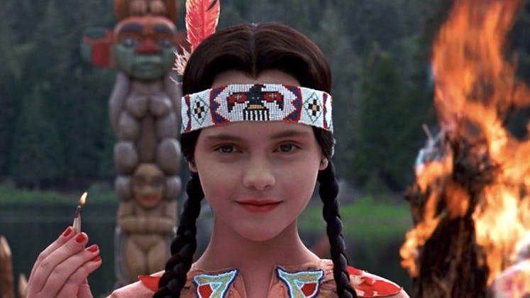 Netflix's 'Wednesday' constantly references the pilgrim story in 'Addams Family Values.'