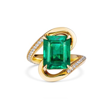 Thelma West emerald ring