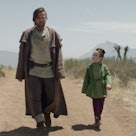 Obi-Wan and Leia in 'Obi-Wan Kenobi.'