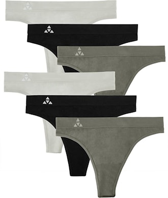 Theses lightweight panties are odor-resistant and moisture-wicking, so they'll keep you comfortable ...