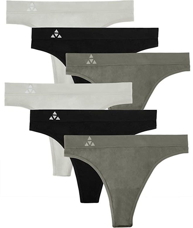 Theses lightweight panties are odor-resistant and moisture-wicking, so they’ll keep you comfortable …
