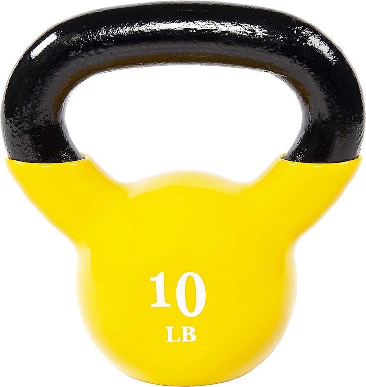 BalanceFrom Color Vinyl Coated Kettlebell