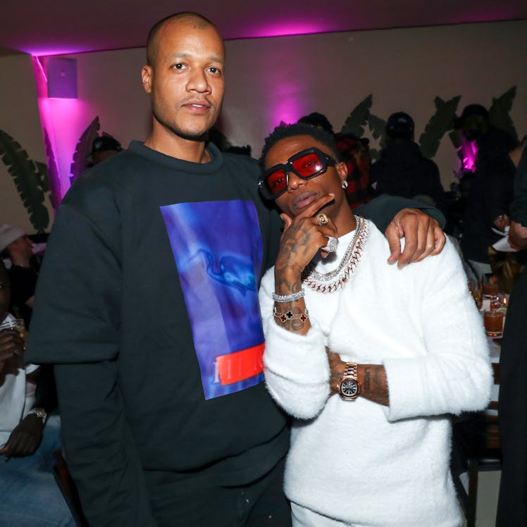 Heron Preston and Wizkid