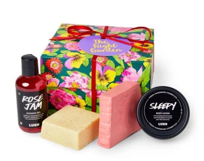 The Night Garden Gift Set from Lush is one of the best Christmas gifts to give your mother-in-law.
