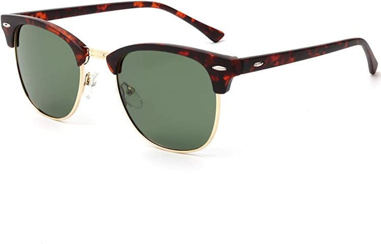 KALIYADI Semi-Rimless Polarized Sunglasses 