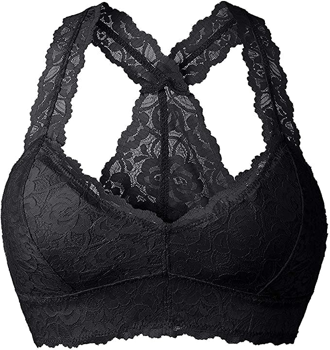 YIANNA Lace Racerback Bralette