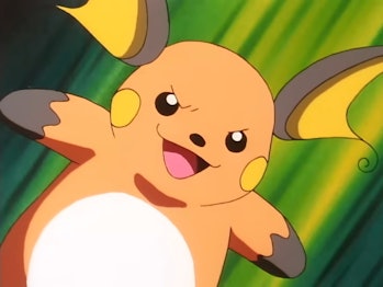 Captura de pantalla del programa de televisión Pokémon