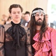 Harry Styles and Alessandro Michele attend The 2019 Met Gala 