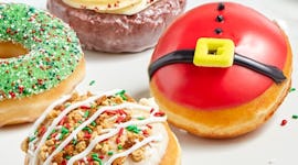 Krispy Kreme's Christmas doughnuts for 2022 are inspired by Santa’s Bake Shop.