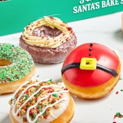 Krispy Kreme's Christmas doughnuts for 2022 are inspired by Santa’s Bake Shop.
