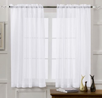 MYSTIC-HOME Sheer Curtains
