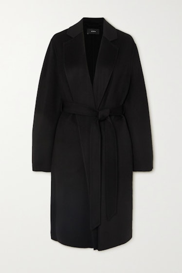 JOSEPH black belted wool coat