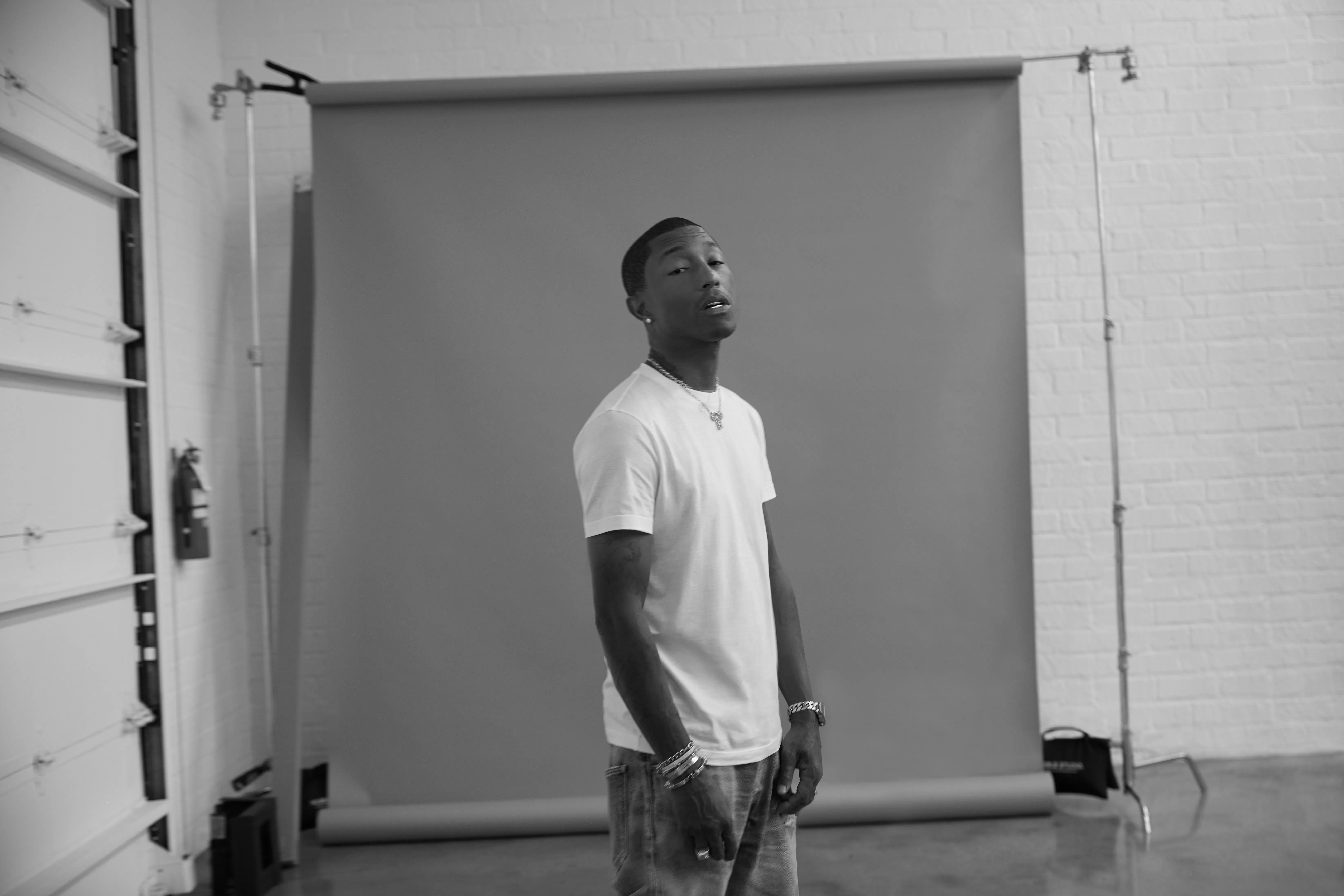 Pharrell photographed by Erik Ian