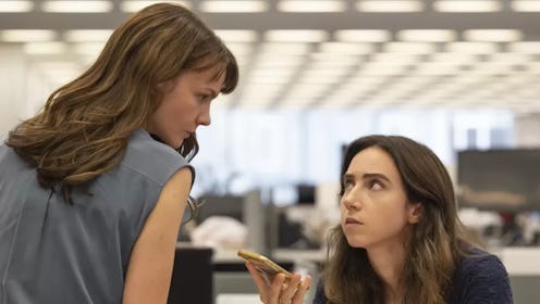 Carey Mulligan and Zoe Kazan in ‘She Said’