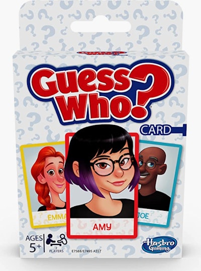 The Hasbro Guess Who? Card Game is one of the best stocking stuffers for kids.