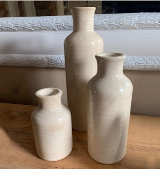BIGIVACA Ceramic Vases (3-Piece)