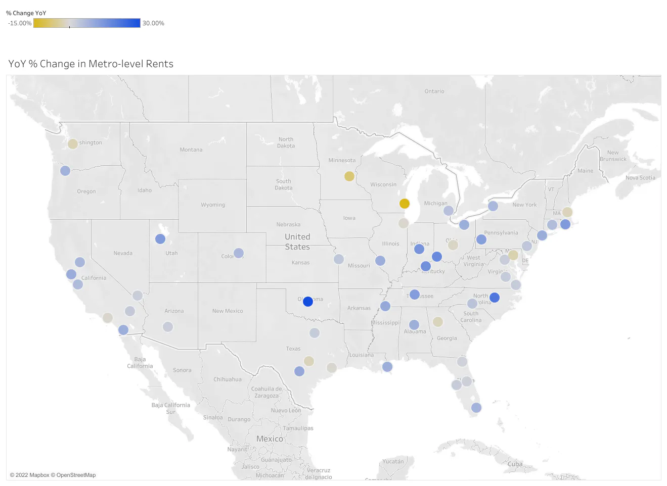 October 2022 Rent Report Shows Where Rent Is Finally Dropping
