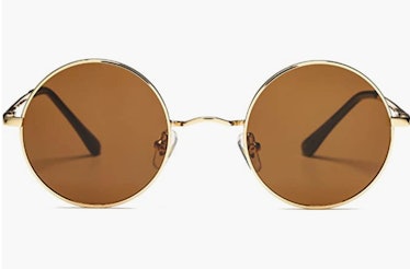 Pro Acme Retro Small Round Polarized Sunglasses
