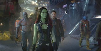 Zoe Saldana in 'Guardians of the Galaxy'